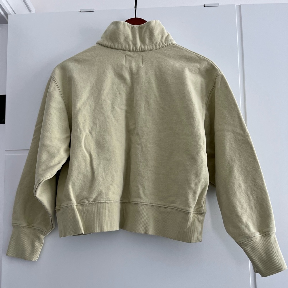 AYR Light Green Quarter-Zip Sweatshirt - Picture 2 of 3